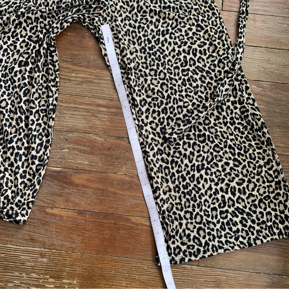 Ces Femme Animal Print Wide Leg Romper Jumpsuit - Picture 5 of 10